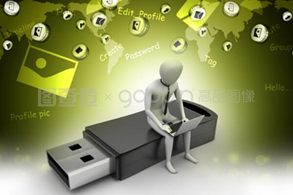 3D操作系统与笔记本电脑的计算机网络服务 未来交互的融合创新